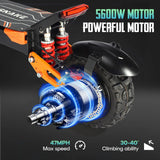 3 Electric Scooter Z36 5600W Dual Motor 60V 28AH 65KM/H Aluminum Battery 11inch Tire Escooter Folding Off-road Electric Scooters