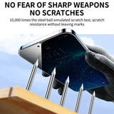 NNBILI 4Pcs Full Cover Privacy Screen Protector For iPhone 11 12 13 14 15 16 17 Pro Max Anti-spy Glass For iPhone16e 17Air Glass