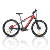 6 48V 1000W 19.2Ah Electric Bicycle 27.5"x2.4 Adult E-Mountain Bike Men Assisted Electric Bike Hudraulic Brake Ebike Hedatx TX19