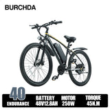 1 OTIDA New RX60 1500W45KM/H 27.5 Inch 2.8 Tire Electric Bike 48V15AH Lithium Battery Mountain Electric Bicycle 21 Speed