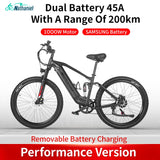 Nathaniel Electric Bike 48V 27.5-inch dirt bike with soft-tail shock absorbers Mountain Bike 20Ah lithium battery electric bike