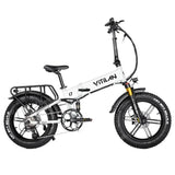 5 Vitilan I7 Pro 2.0 Foldable  20*4.0 Inch Fat Tire 1200W Motor 48V 20Ah Removable Battery 28mph Ebike