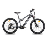 6 48V 1000W 19.2Ah Electric Bicycle 27.5"x2.4 Adult E-Mountain Bike Men Assisted Electric Bike Hudraulic Brake Ebike Hedatx TX19